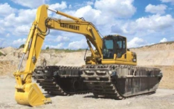 Excavators full swing single-bucket crawler-bottom excavators models EGP-A