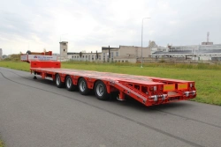 Semitrailer of modification FSA-544 (without installation of hydraulic equipment and without installation of crane-manipulator m
