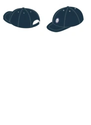 Headwear for employees of departmental security service of PJSC Transneft, baseball caps, commodity codes B