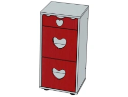 Dresser from the set "Thumbelina" / SZh153