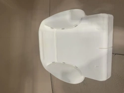 Front right seat backrest padding with airbag and armrest 4458961