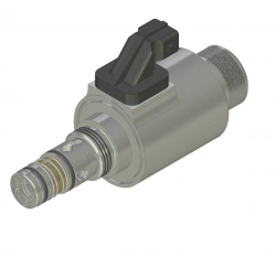 Direct acting proportional reducing valve