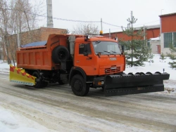 Road combined machine KO-848 (on the basis of KAMAZ 65115-A5, 65115-50, 65115-RR, 65115-RS, 65115-5H chassis)