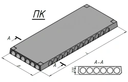 Floor slab PK60.15-8atv