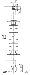 Insulator LK 70/35-2GS