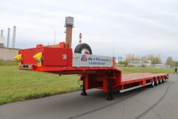Semitrailer of modification FSA-624 (without installation of hydraulic equipment and without installation of crane-manipulator m
