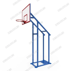 Outdoor basketball stand