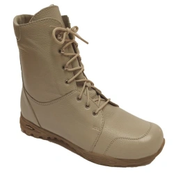 Orthopaedic footwear of complex design with insulated lining (pair): half boots for schoolchildren - girls, girls' with individu