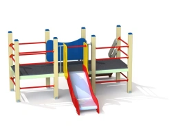 DIO 5.022 Playpen with slide H=700mm