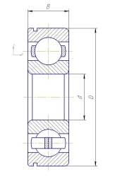 Bearing 50308-ETU 500