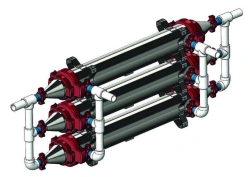 Industrial heat exchange equipment - SEPCOLD Shell and Tube Split Heat Exchanger SC-THE Series
