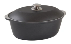 Kukmara TM 4L cast aluminium (DP coated) duck pot, with aluminium lid