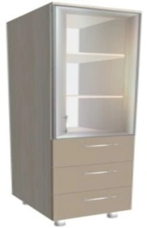 Medical cupboard KSShm 1-03