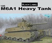 Assembled model M6A1 Heavy tank