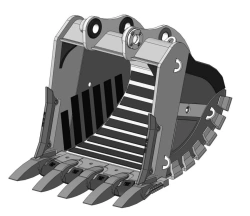 Heavy duty rock bucket RDX-83.21-H1