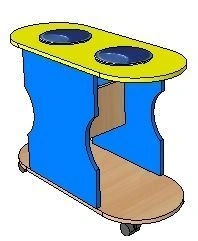 Sand-water table FN.MDU.01.24.00.00.00.00.