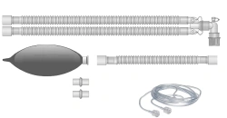 Respiratory devices for joint use with anaesthetic and resuscitation equipment, version: a