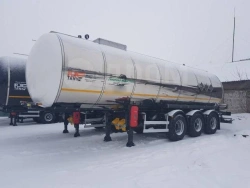 Semi-trailer tank FOX TANK RTC 966611 configuration 14 for the transport of dangerous goods according to ADR classification item