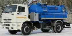 Slush truck of 4690A3-50 modification on KAMAZ 53605 chassis