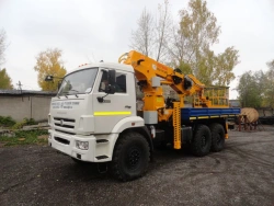 Self-propelled self-propelled boom platform truck hoist, (SAR truck hoist) model 5908BU