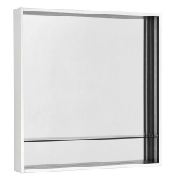 Mirror cabinet Aquaton Riviera 80 white matt 1A239102RVX201.A239.1.02R.VX2.0
