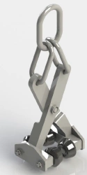 Roller track gripper