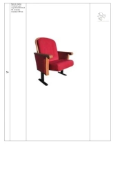 Armchair, brand "Sonata", size: 550*740*980 mm (W*H*H), seat cushion thickness 140 mm