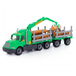 "Mike", timber truck with trailer (in net), item 55675