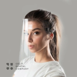 Face shield mask "FACE SHIELD CELIT" Medical face shield mask, 1 piece in plastic bag