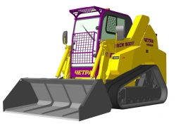 Construction frontal single-bucket tracked front loader MKSM 1600T (PG-16-01-01)