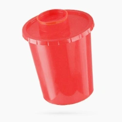 Container for collection, storage, transport and disposal of cutaneous waste MK-01 according to TU 9398-001-44941910-2015, singl