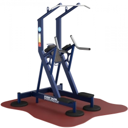 MB 7.61GTO Outdoor weight machine for pull-ups and push-ups on the bars