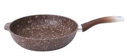 Cast aluminium frying pan 280mm (with non-stick coating) Kukmara TM, with bakelite handle, without lid, "Elite st" line