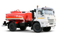 Oilfield tank truck ACN 4680D2-10 on KAMAZ 43502-D5 chassis