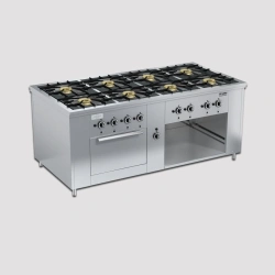 Gas cooker PRG-IIA-8 DS "Maxi"