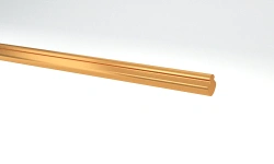 Copper and copper alloy contact wires for electrified railways