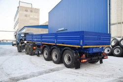 Semi-trailer-container wagon, UZST brand, type 9177, modification 9177-0000044