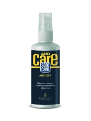 Disinfectant liquid (skin antiseptic) "Safe and Care (R) ANTISEPT"