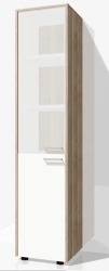 MAGNA Narrow combination cupboard with glass, Art. no. MSHUNS 02