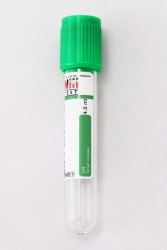 Sterile vacuum tube for blood sampling "NIII TEST" with filler in version 16*100 mm, 8,5 ml, lithi