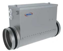 Electric duct heater for round ducts Kanal-ECV-K