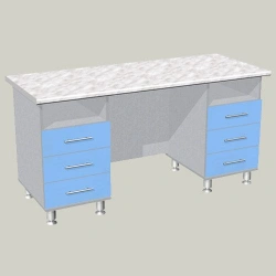 Two-desk writing desk model STD-F4