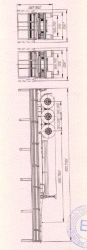 Flatbed semi-trailer, mark UST, type 946511, modification 946511-000J3??-??, manufactured according to TU 4525-049-53838447-2012