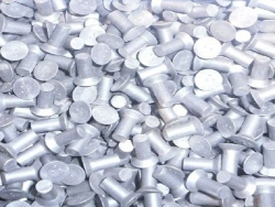 Rivets with countersunk head 120° from titanium alloy for composite materials OST 1 34126-97