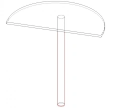 Attaching element (Bureaukrat series)