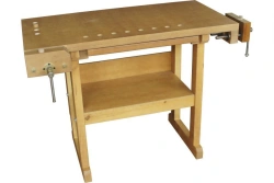 Wooden carpenter's table