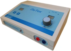 Apparatus for galvanisation and drug electrophoresis "PoTok".