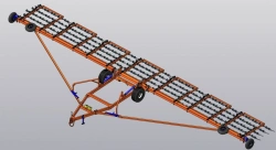 Tooth harrow (hydroficated) BZ-15