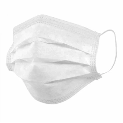 Disposable 2-layer non-sterile mask on elastic band 18x10cm