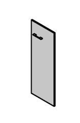 Medium MDF door. Furniture set "Kvins" / "Kvins Slim"